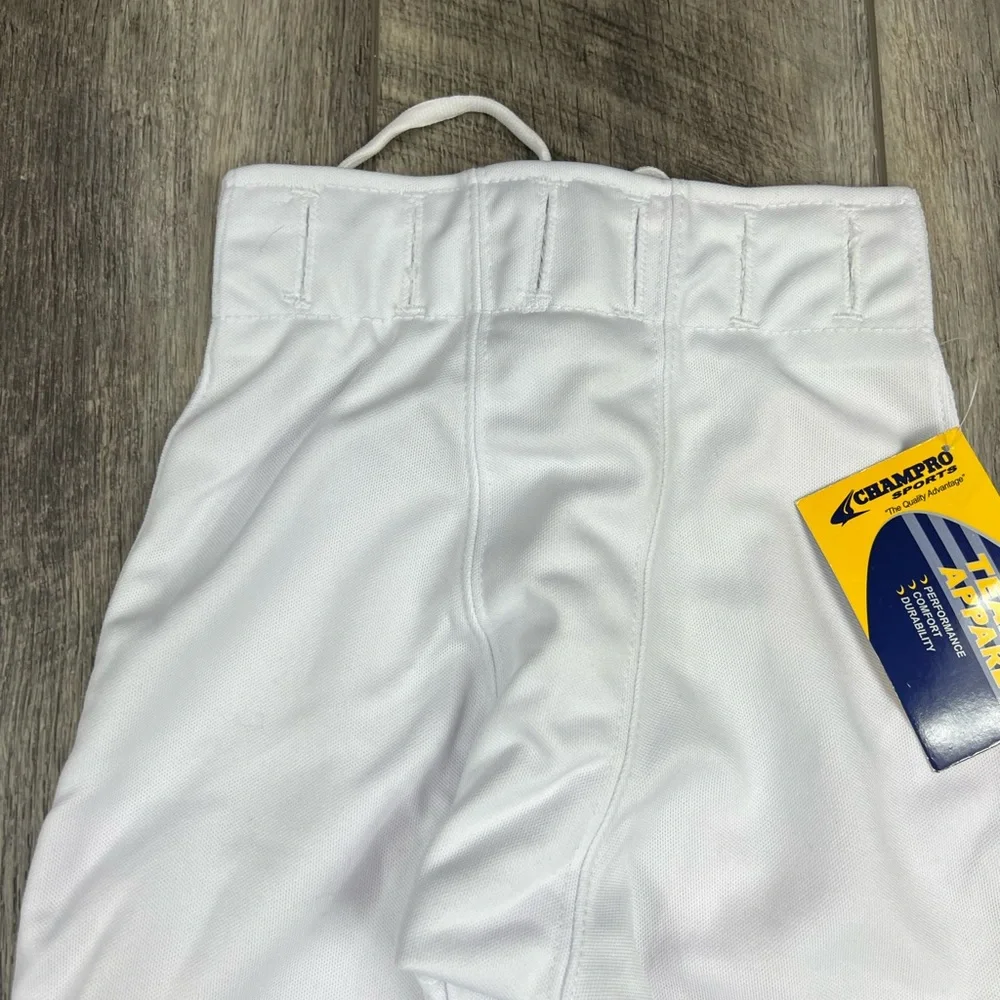 Champro Kids‎ White Baseball Pants